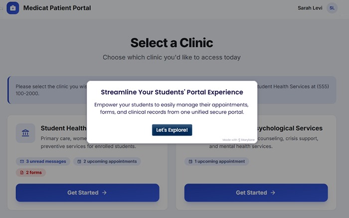 MedicatOne Patient Portal