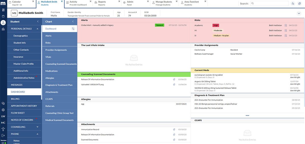 MedicatOne Dashboard