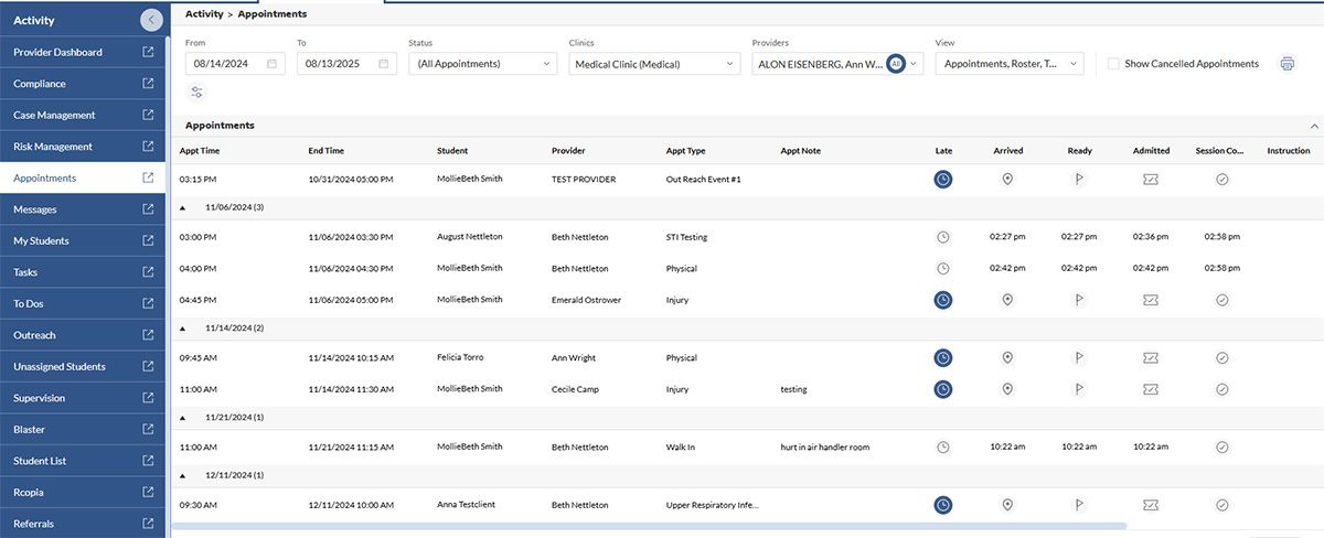 MedicatOne Appointments